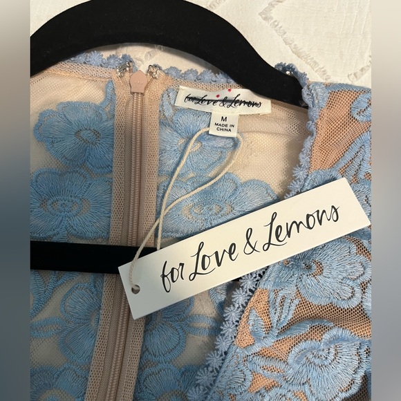 For Love and Lemons layered floral dress, NWT size M - Picture 3 of 6